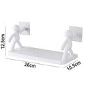 Bathroom Shampoo Shelf: Convenient Wall-Mounted Organizer