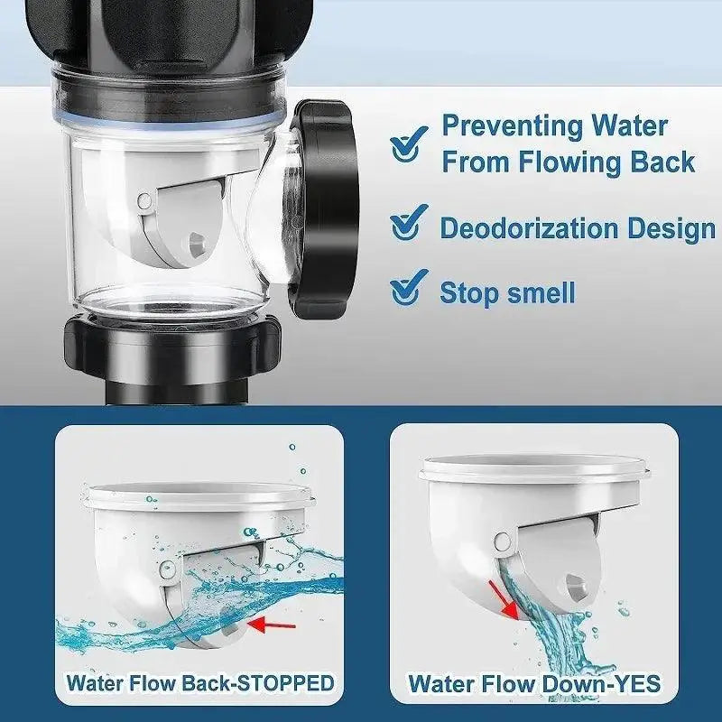 Retractable Sink Strainer Clogger Easy Install Drain