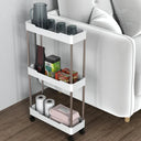 Bathroom Storage Cart: Adjustable Design Multi-functional Organizer