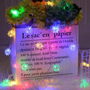 Battery Operated Star & Moon Fairy Lights for Ramadan