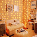 Battery Operated Star & Moon Fairy Lights for Ramadan