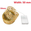 Battery-Powered LED Christmas Ribbon Bows for DIY Decor