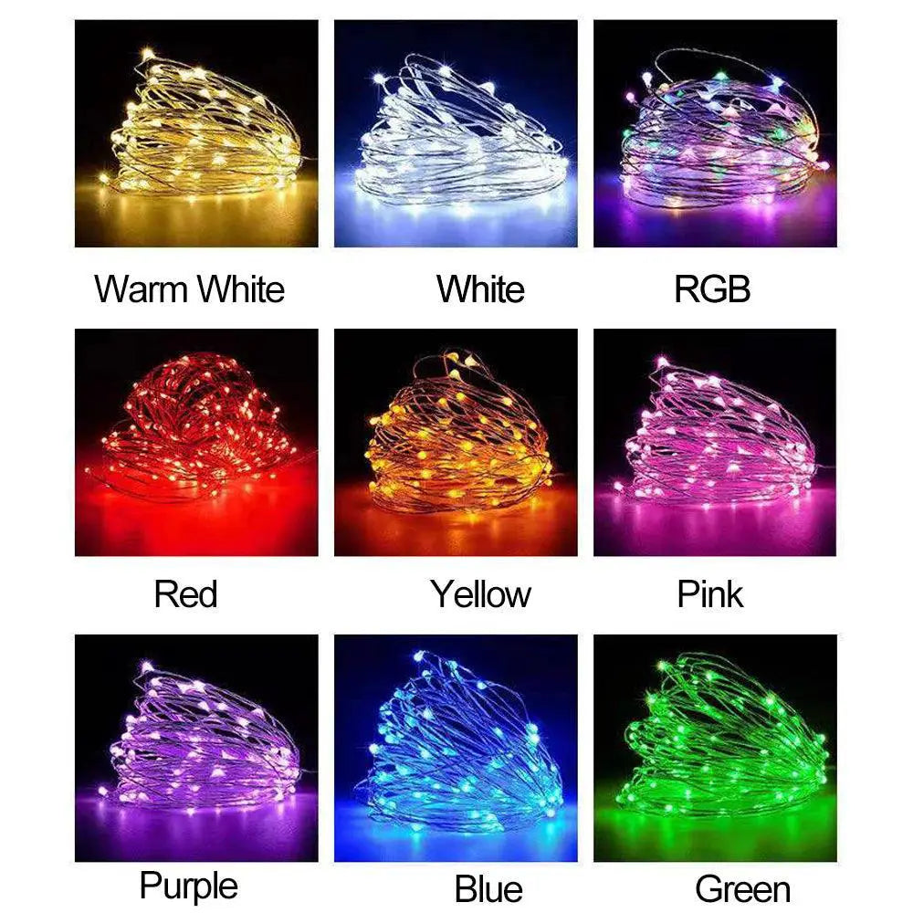Battery Powered Waterproof LED Fairy Lights for Events