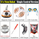 Gesture Sensing Robot Ball Toy for Kids