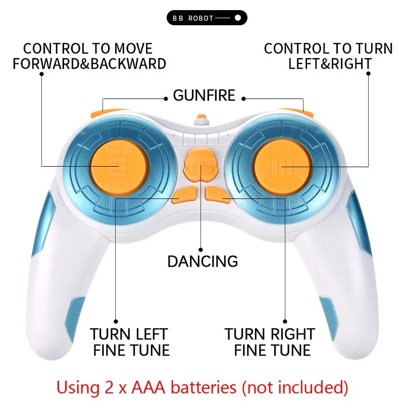 BB RC Robot Ball Gesture Sensing Remote Control With LightPro And Sound For Kids