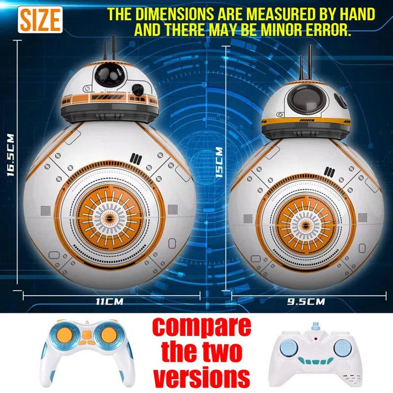 BB RC Robot Ball Gesture Sensing Remote Control With LightPro And Sound For Kids