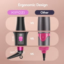 KIPOZI Hot Air Brush 4 in 1 Comb Reduces Frizz Curls