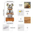 Colorful Bear Night Light For Kids Room