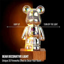 Colorful Bear Night Light For Kids Room