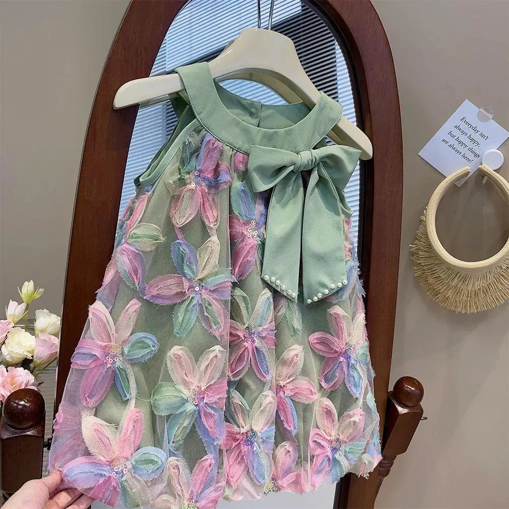 Bear Leader Summer Princess Dress Vibrant Floral Fashion