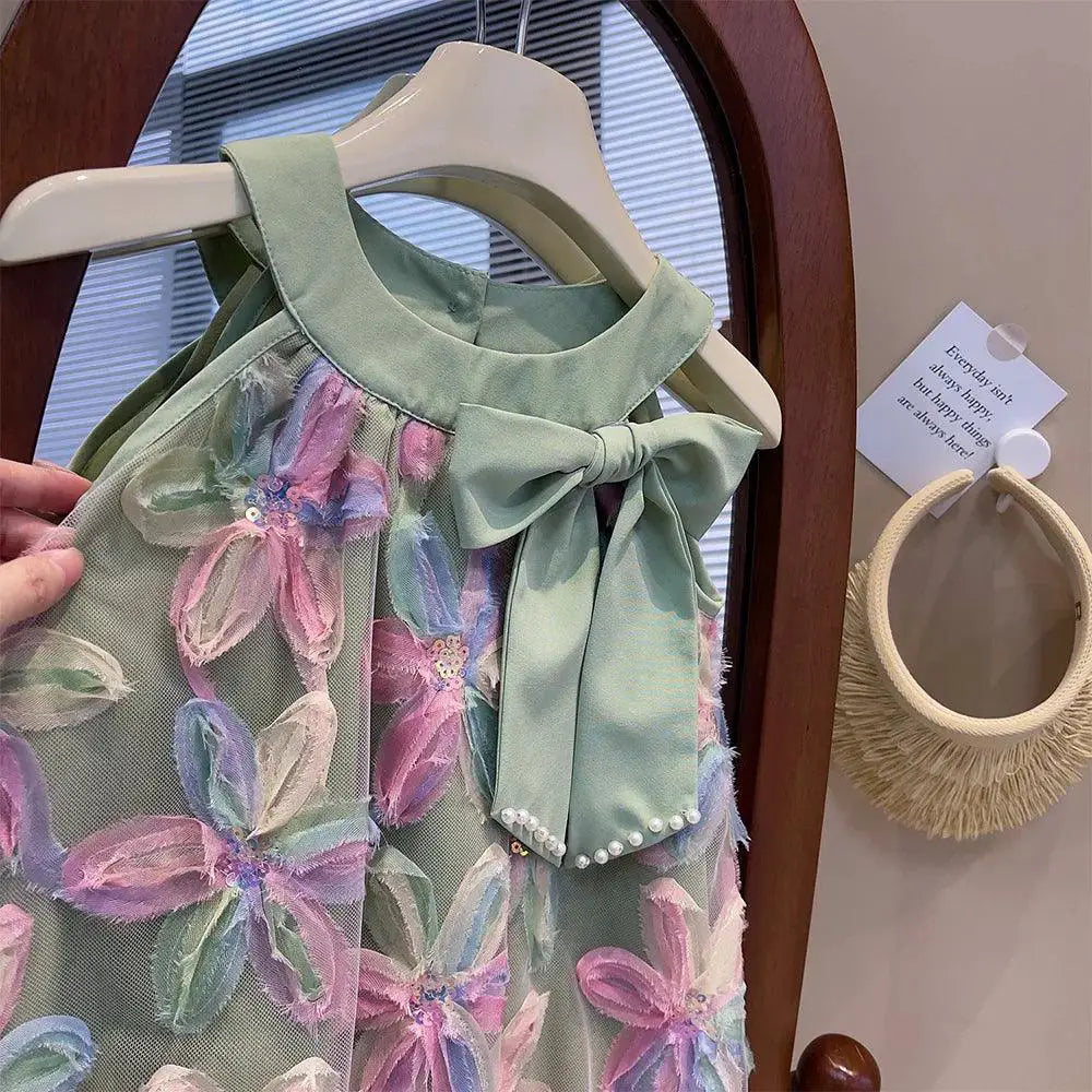 Bear Leader Summer Princess Dress Vibrant Floral Fashion