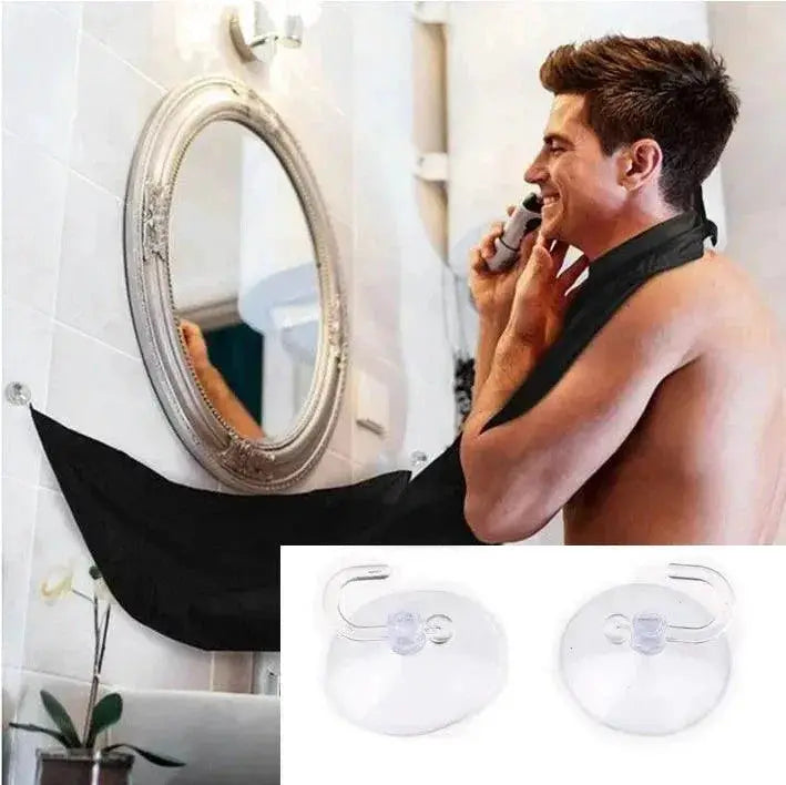 Beard Catcher Cape for Men Effortless Hair Cleanup Bib