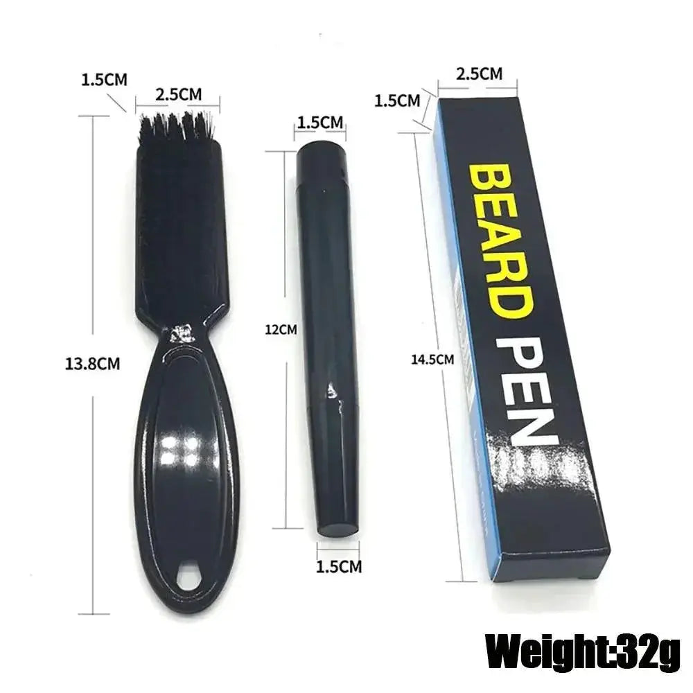Beard Enhancer Pen And Brush Kit For Effortless Grooming