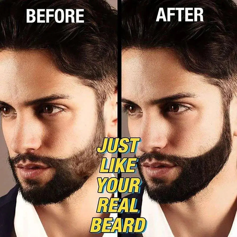 Beard Enhancer Pen And Brush Kit For Effortless Grooming
