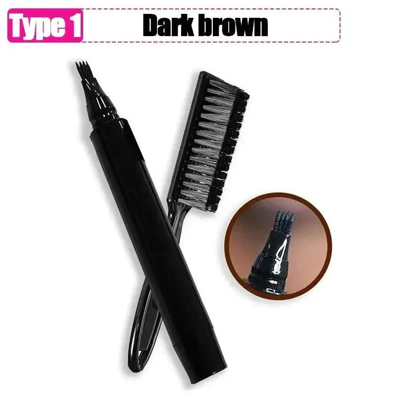 Beard Enhancer Pen And Brush Kit For Effortless Grooming
