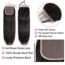 Beaufox Lace Closure Hair Natural Look