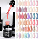 Beautilux White Beige Camouflage Gel Professional Nail Finish