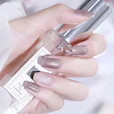 Beautilux White Beige Camouflage Gel Professional Nail Finish