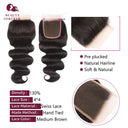 Beauty Forever Brazilian Body Wave HD Lace Closure Hair