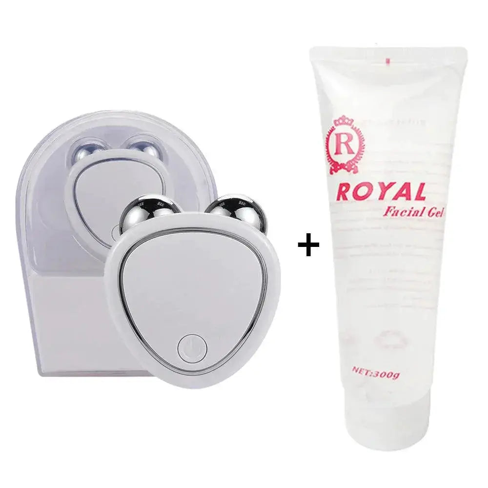 Beauty Massager Cold Gel Microcurrent Facial Lifter EMS