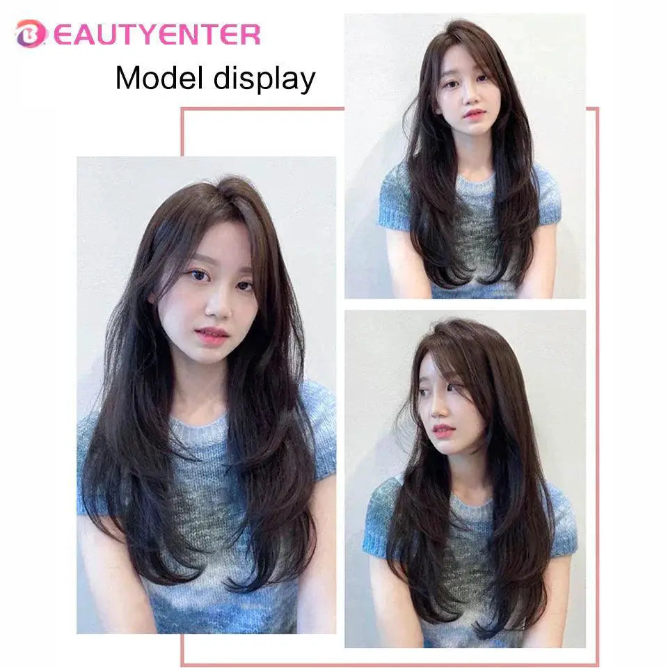 Beauty U Shaped Synthetic Clip In Hair Extensions For Volume
