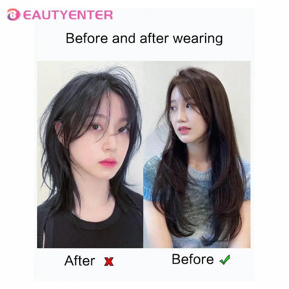 Beauty U Shaped Synthetic Clip In Hair Extensions For Volume