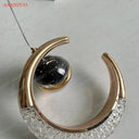 Bedroom Bedside Moon Star Pendant Lamp Wall Hanging Light