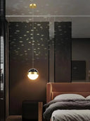 Bedroom Bedside Moon Star Pendant Lamp Wall Hanging Light