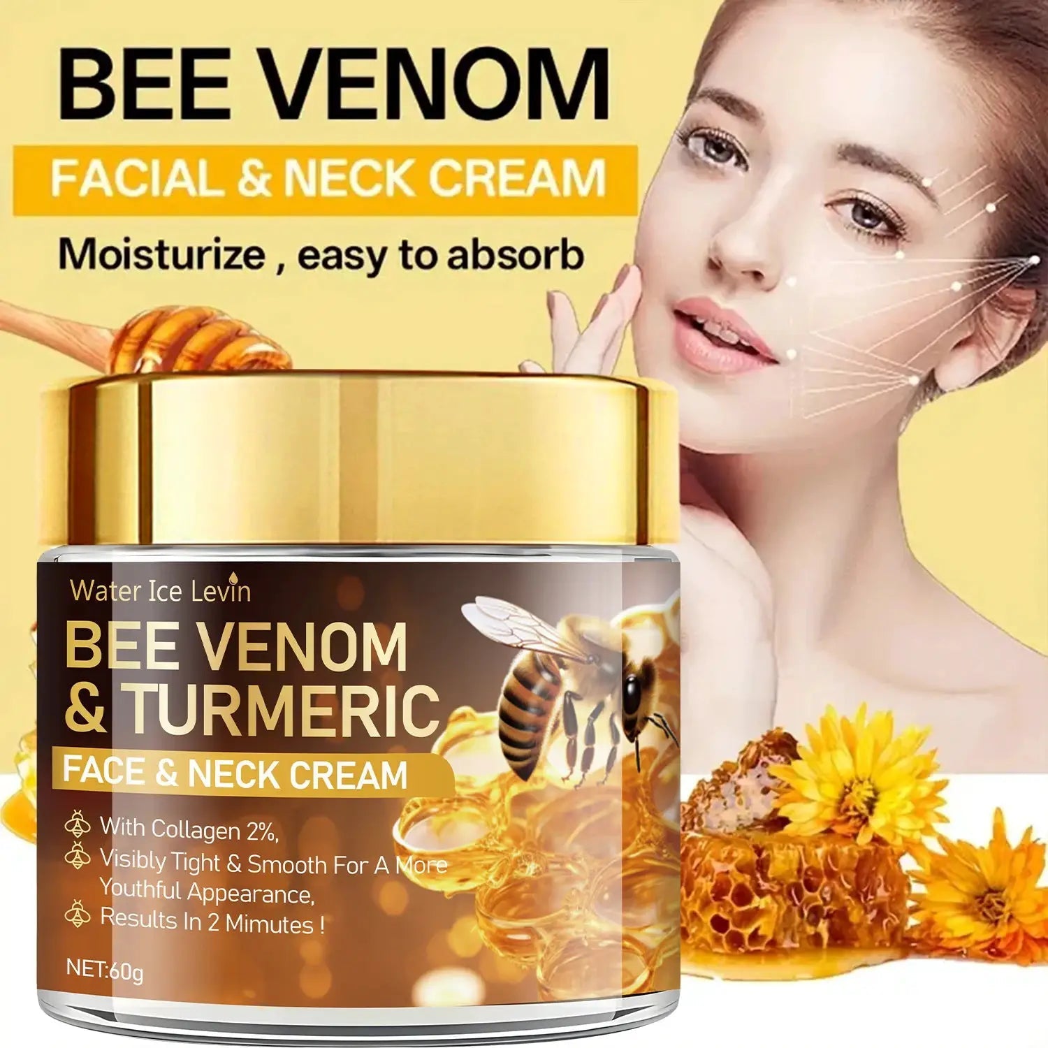 Bee Venom Face Cream Lift for All Skin