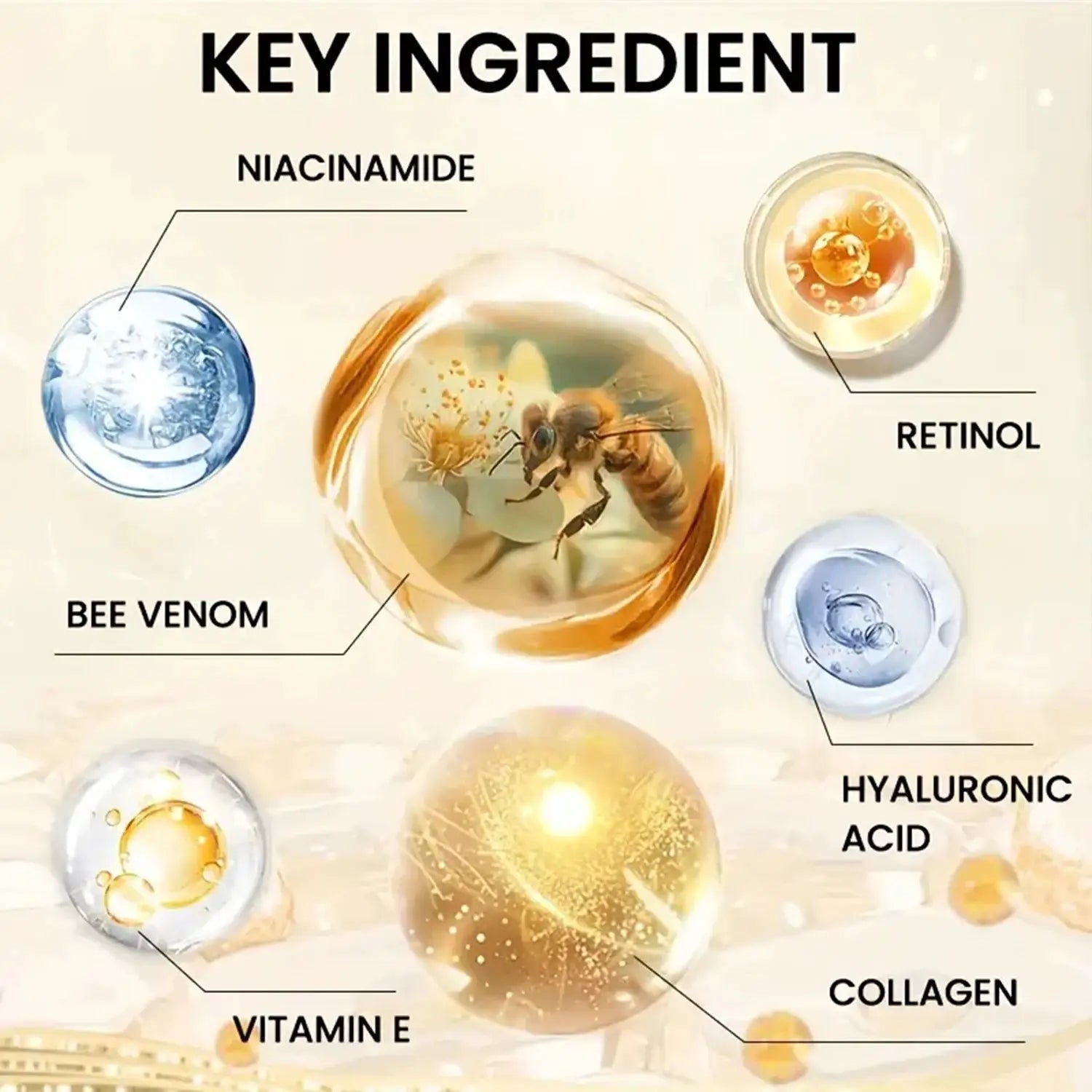Bee Venom Face Cream Lift for All Skin