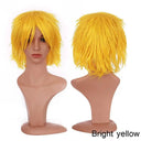 Vibrant Short Wig For Cosplay Events