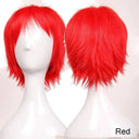 Vibrant Short Wig For Cosplay Events
