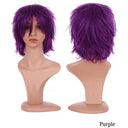 Vibrant Short Wig For Cosplay Events