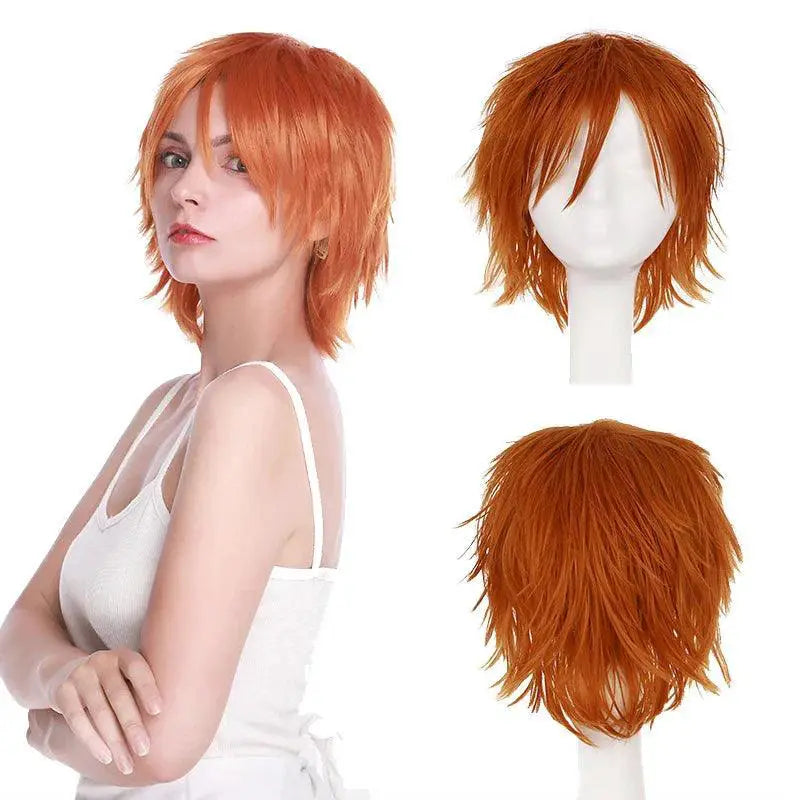 BENIHAIR Vibrant Short Layer Cosplay Wig For Events Stylish