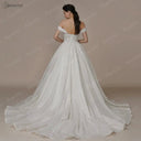 Sparkling Bridal Gown With Built-In Bra