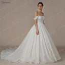 Sparkling Bridal Gown With Built-In Bra