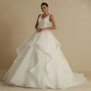 Sparkling Bridal Gown With Built-In Bra