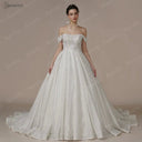 Sparkling Bridal Gown With Built-In Bra