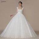 Sparkling Bridal Gown With Built-In Bra