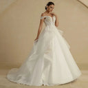 Sparkling Bridal Gown With Built-In Bra