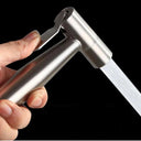 Bidet Sprayer Holder: Stainless Steel Self-Cleaning Accessory