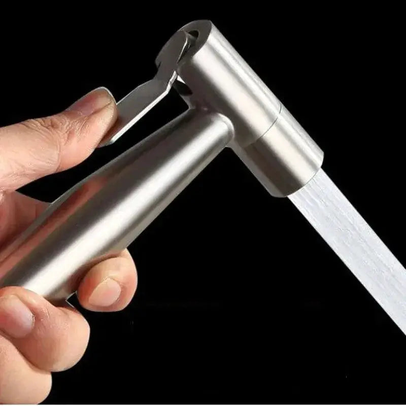 Stainless Steel Bidet Sprayer Holder Self Cleaning Accessory