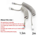 Bidet Sprayer Holder: Stainless Steel Self-Cleaning Accessory