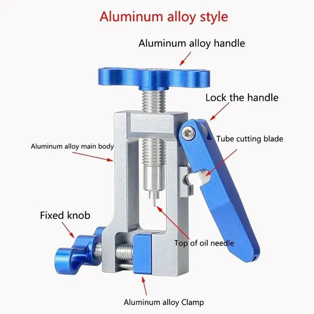 Bike Brake Maintenance Kit Needle Tool Driver For Cyclists
