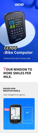 Bike Computer for Cyclists Precise Data