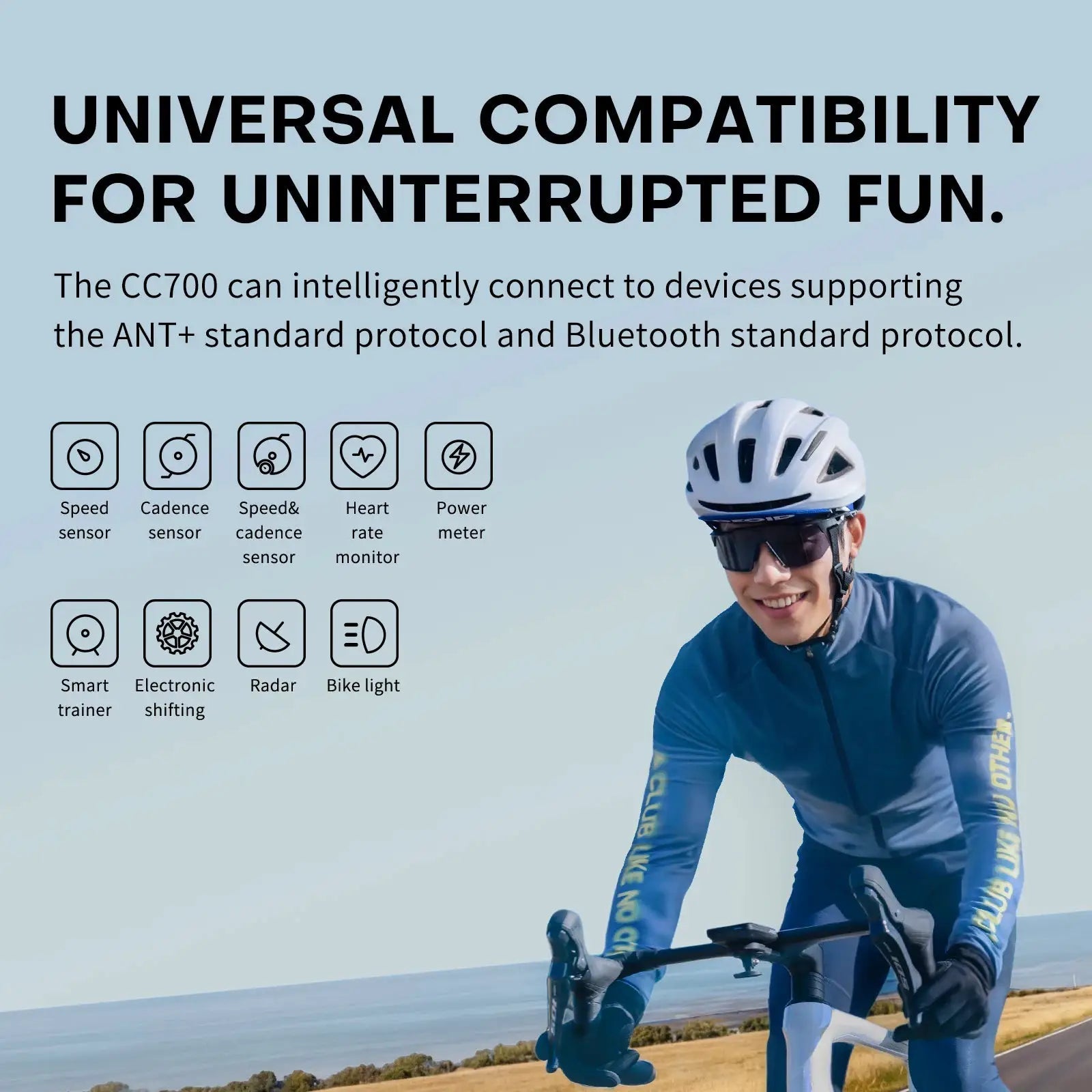 Bike Computer for Cyclists Precise Data
