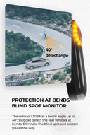 Bike Radar Tail Light for Night Rides