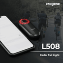 Bike Radar Tail Light for Night Rides