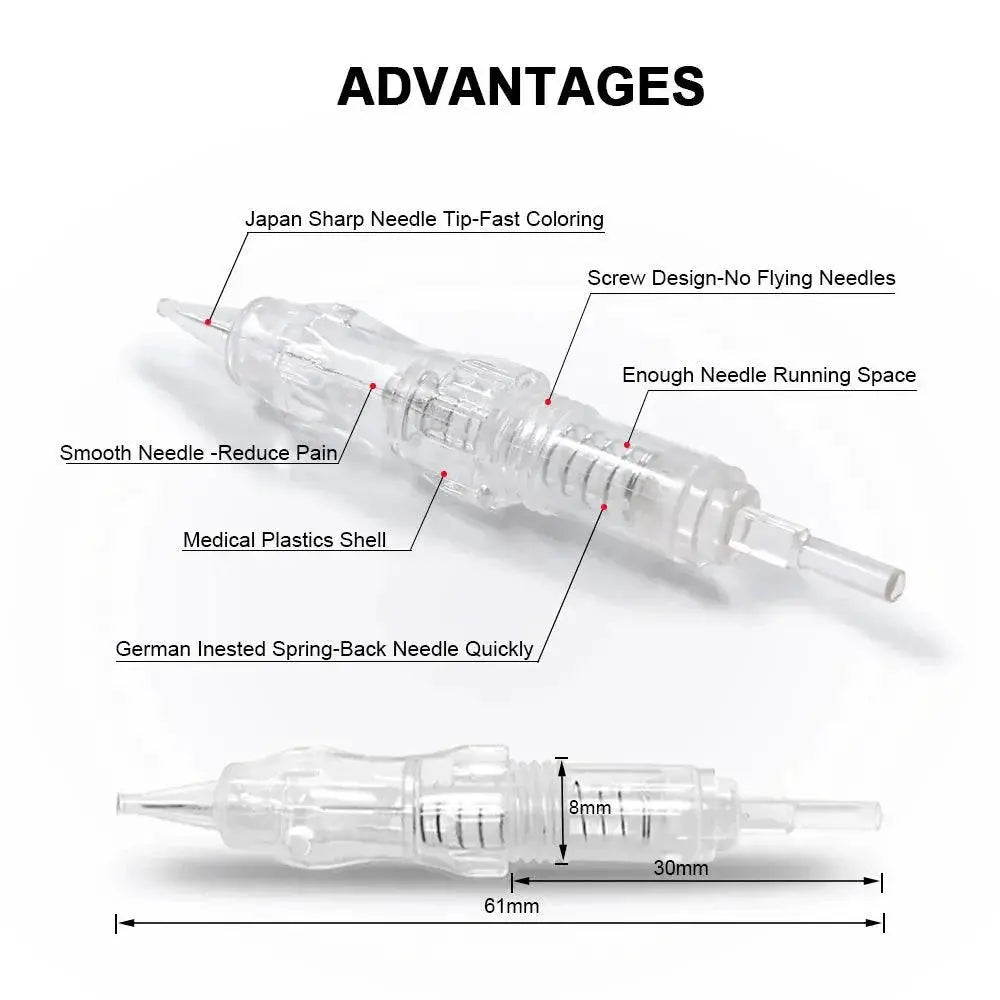 Biomaser Tattoo Needle Cartridge Set Precision Durability