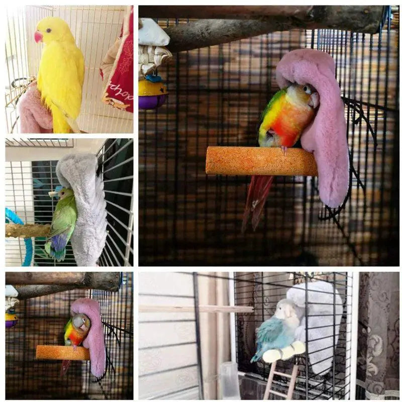 Bird Cozy Plush Nest for Lovebirds and Small Pets Decor